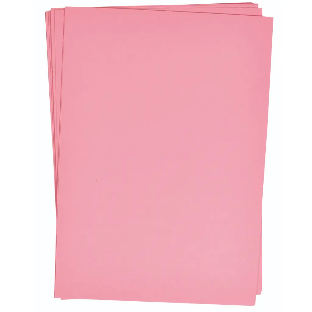 PlayBox: Ružový kartónový papier sada A4, 25 kusov, 180g