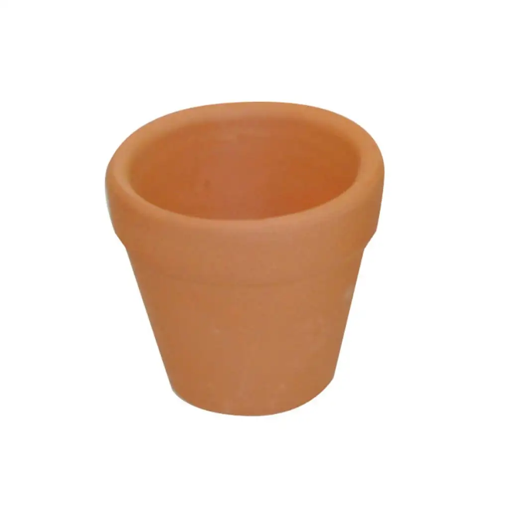 PlayBox: Sada hlinených črepníkov 10 ks 4x4,5 cm