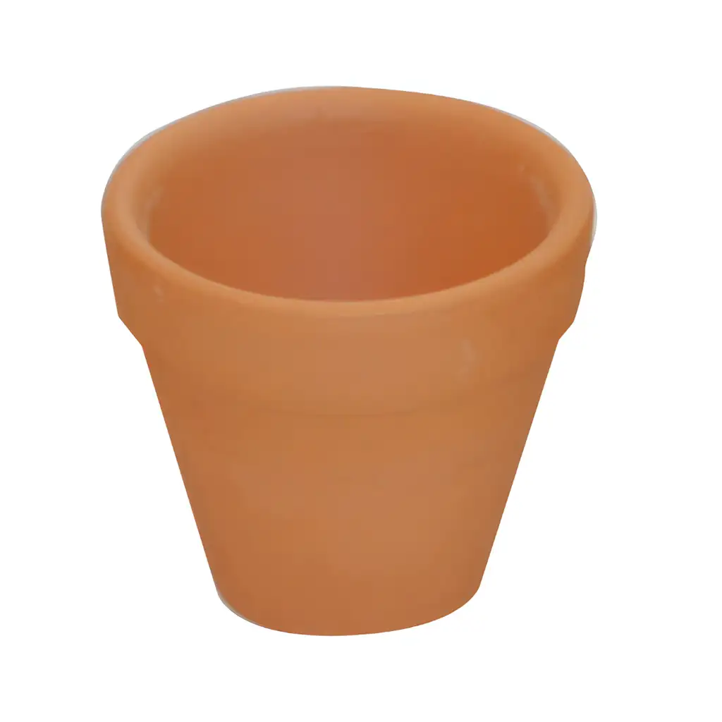 PlayBox: Sada hlinených črepníkov, 10 kusov, 5 cm