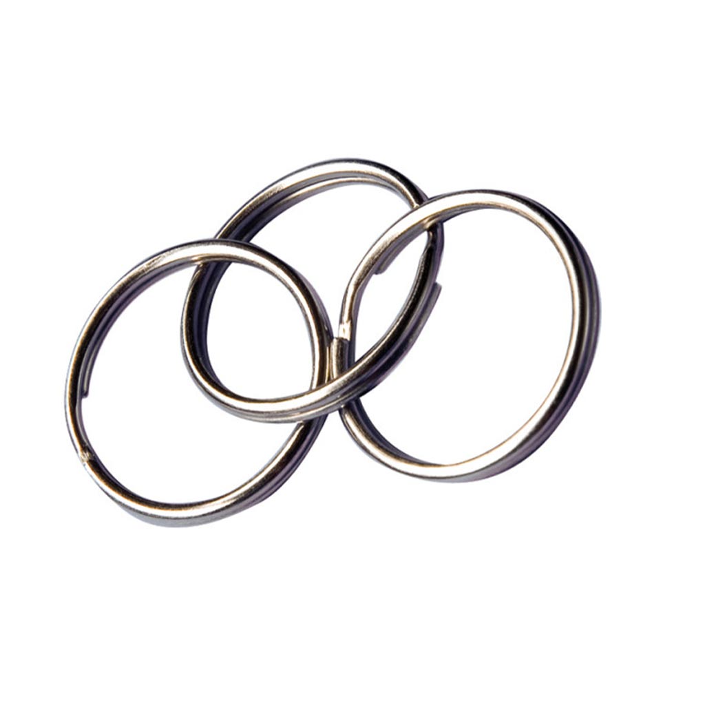 PlayBox: Sada kovových kľúčeniek, 30 ks, 25 mm