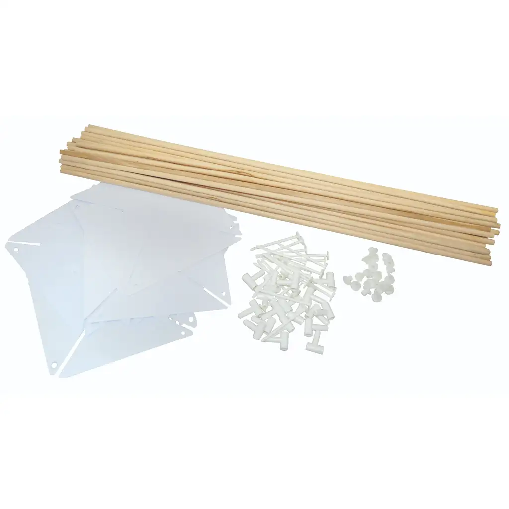 PlayBox: Sada na výrobu farebných veterných mlynov pre 20 veterných mlynov