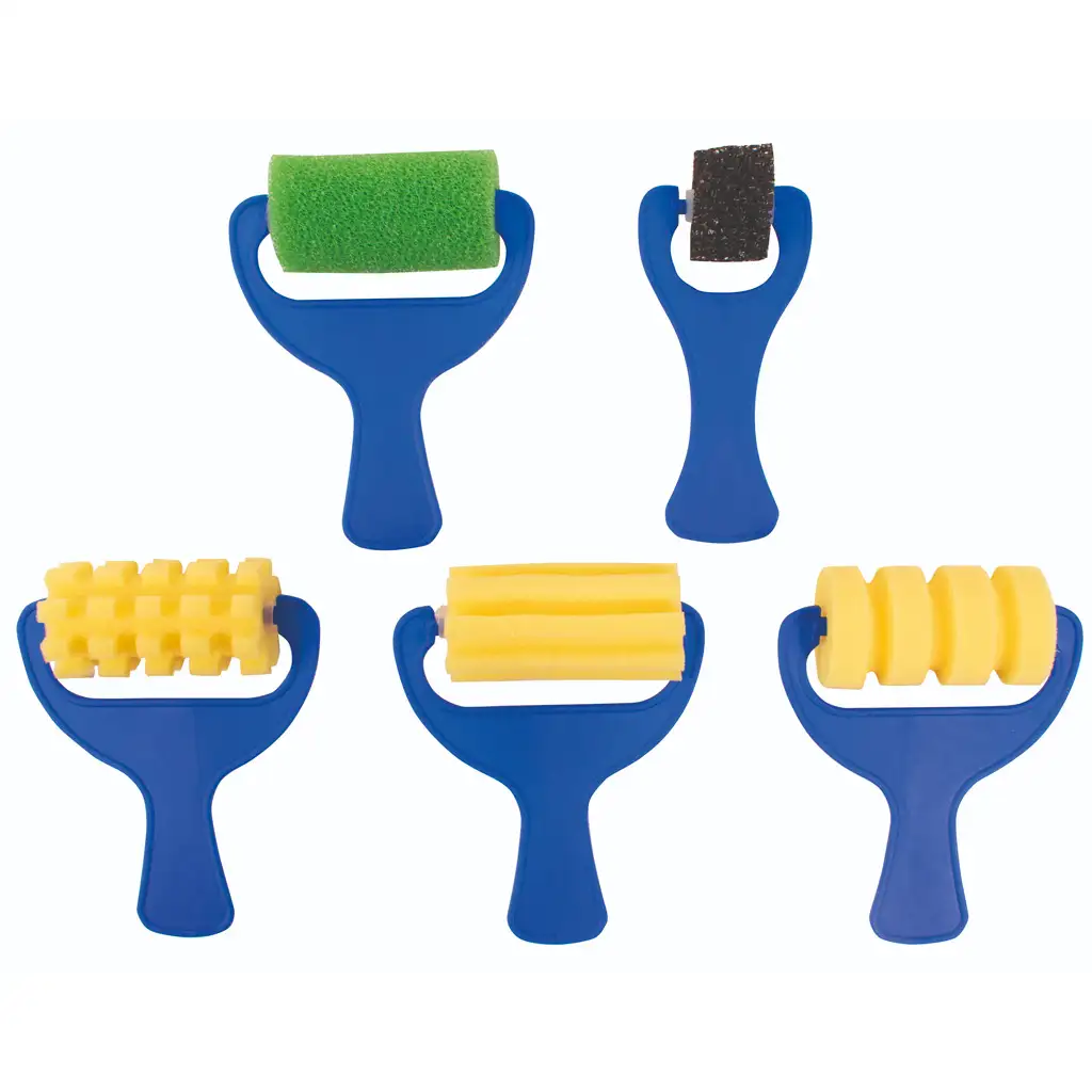 PlayBox: Sada valčekov na maľovanie z peny, 5 kusov