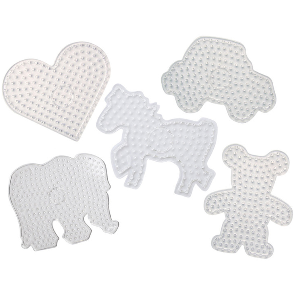 PlayBox: Sada zažehlovacích podložiek XL veľkosti - 5 ks, rôzne tvary