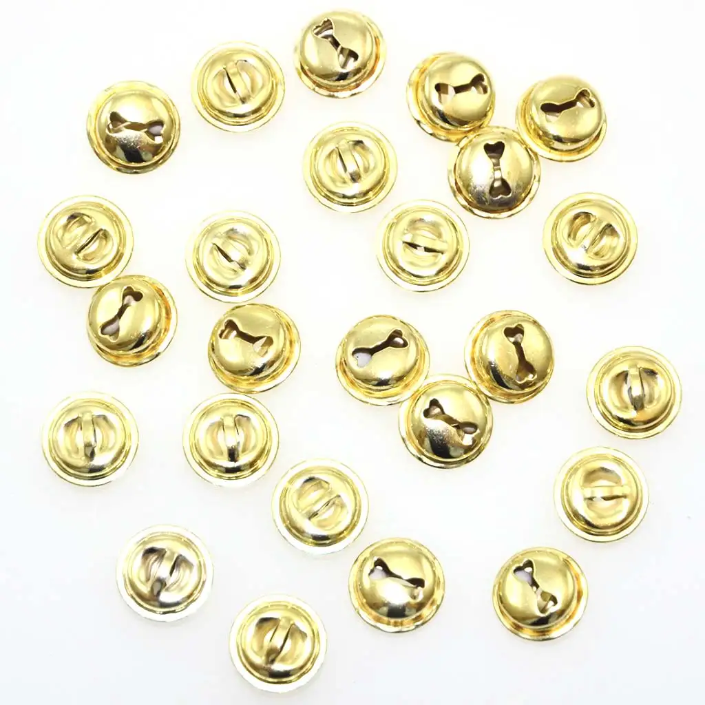 PlayBox: Zlaté zvončeky 15mm balenie 25 ks