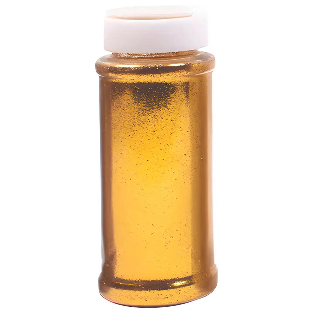 PlayBox: Zlatý trblietavý prášok v nádobe 80 gramov