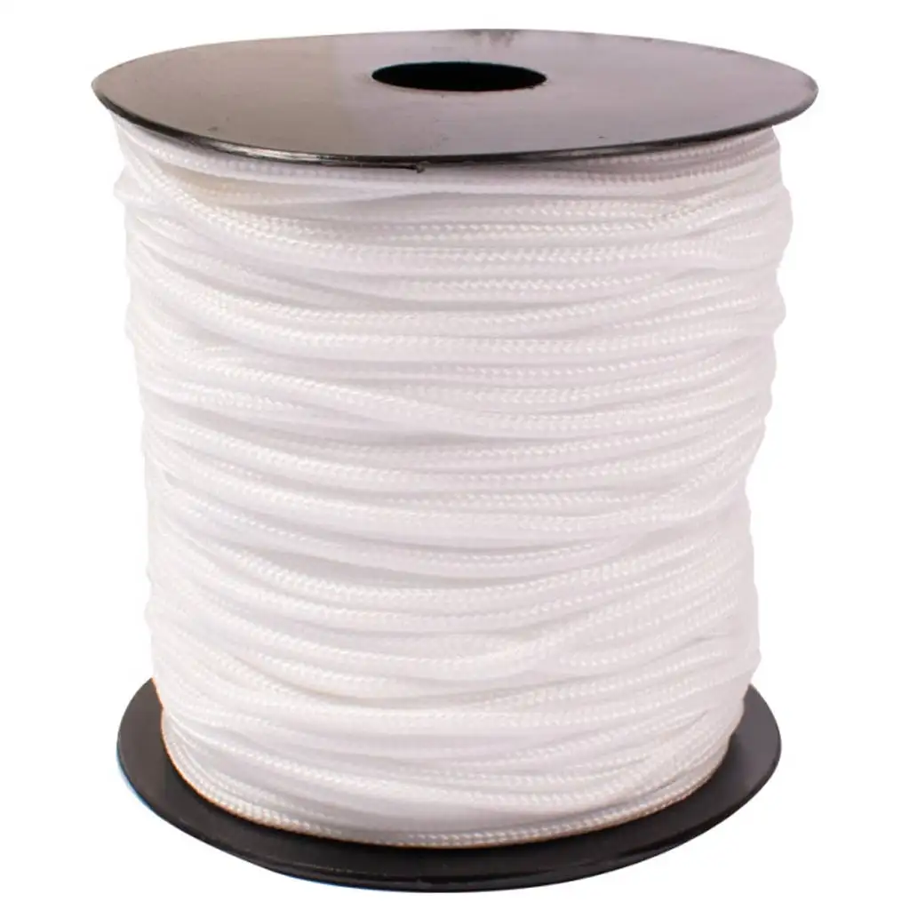 Playbox: Biela šnúra na uzlovanie 2 mm, 50 metrov