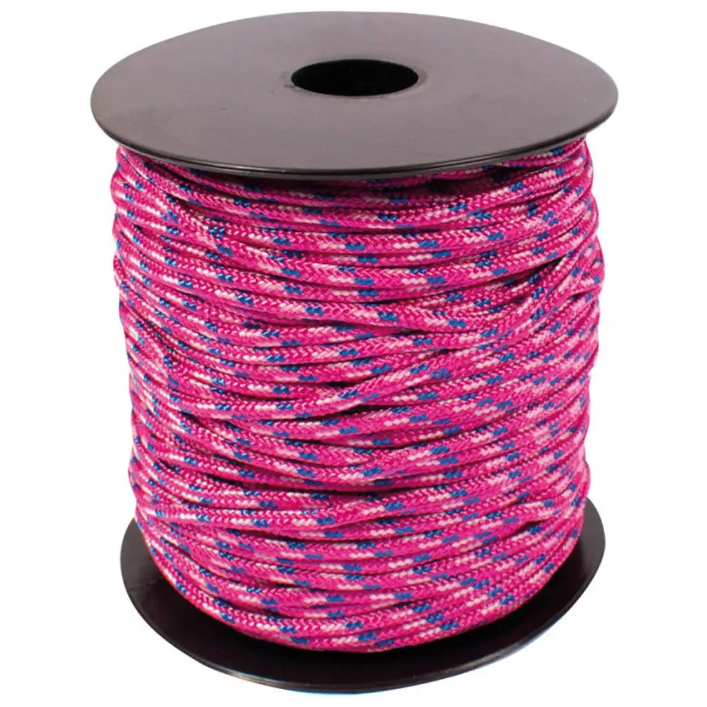 Playbox: Ružovo-modrá 2mm šnúrka na uzlovanie 50 metrov