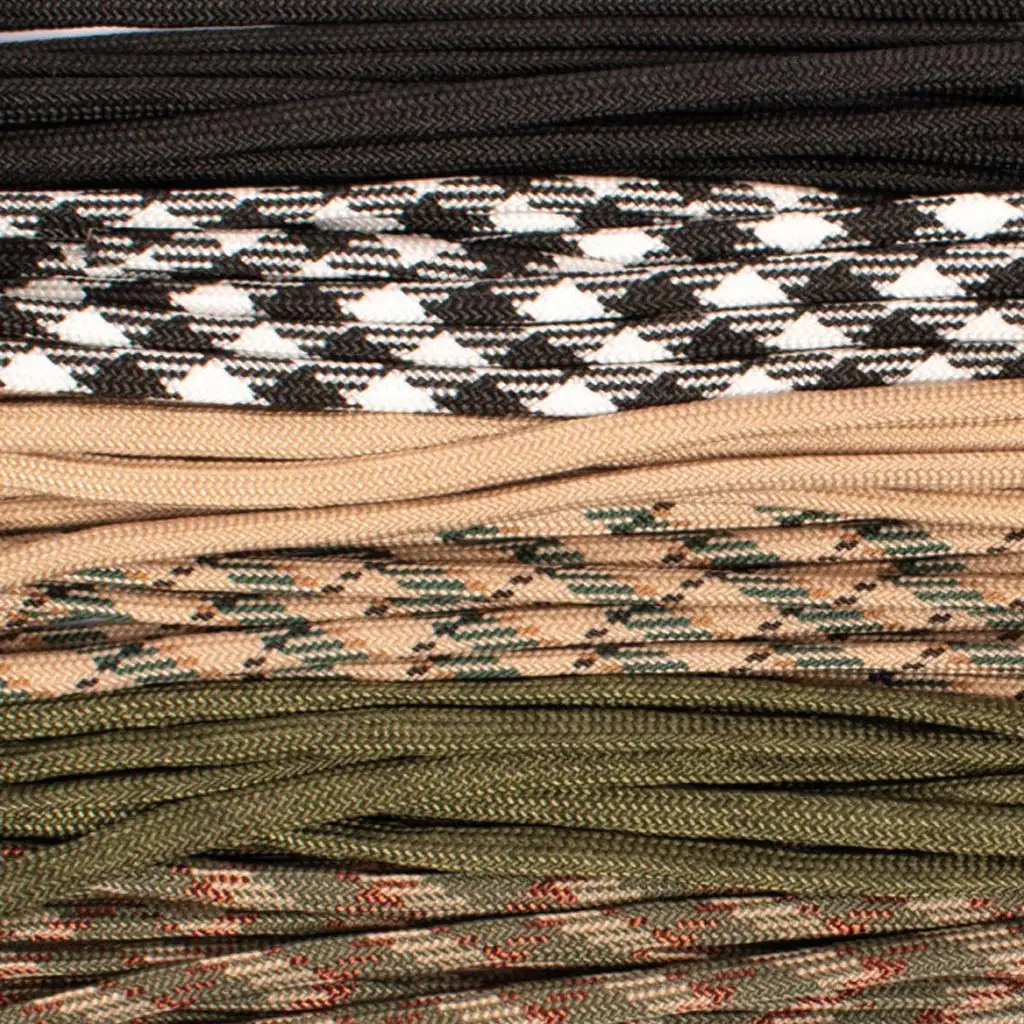 Playbox: Sada maskovacích 2,4 mm uzlovacích lán 6 ks – 6 x 2,6 m