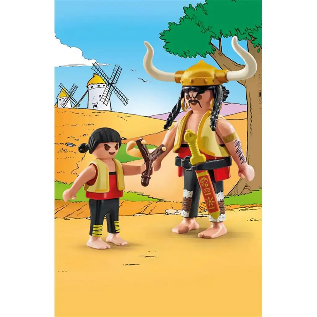 Playmobil: Asterix - Quibelez de Saporan a Pepe figúrky (71545) kép 2