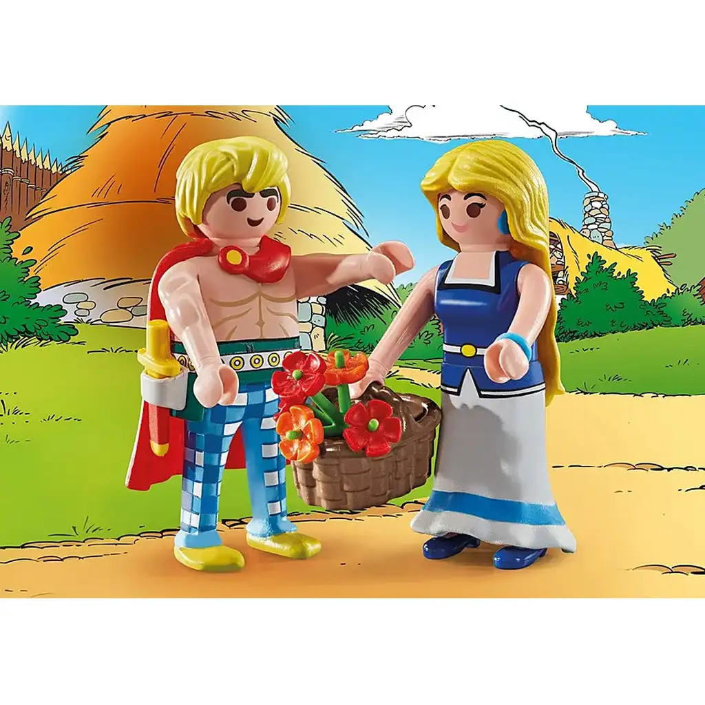 Playmobil: Asterix - Tragicomix a Falbala (71544) kép 2