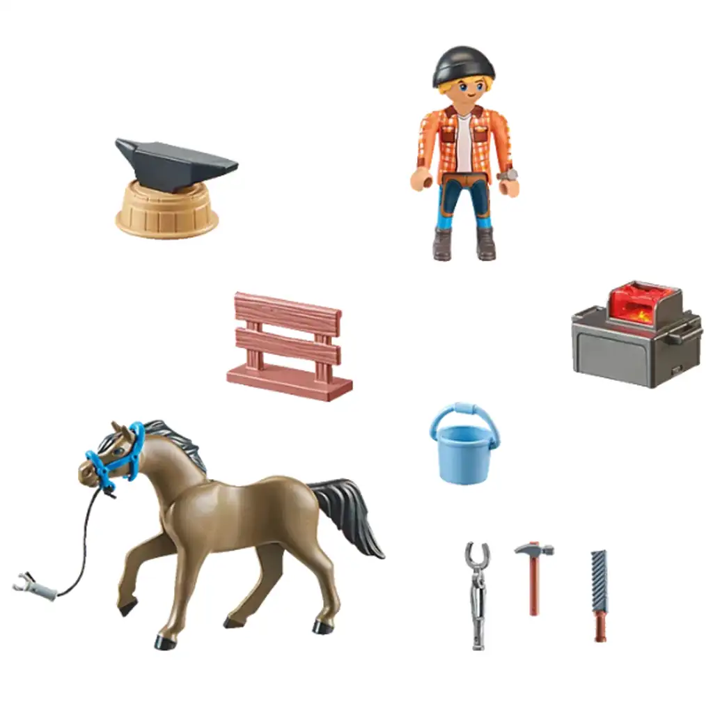 Playmobil: Kovač Ben & Achilles (71357) kép 2