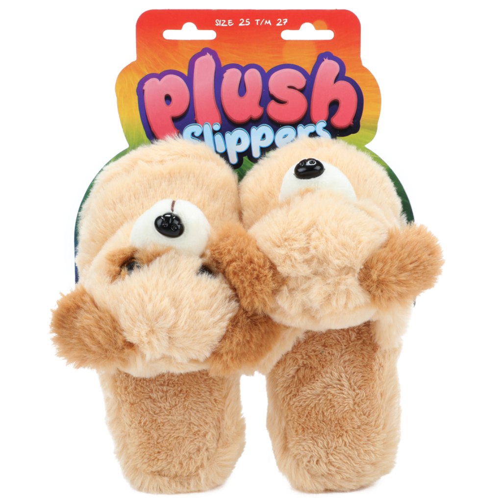 Plyšové psie papuče veľkosť 25-27