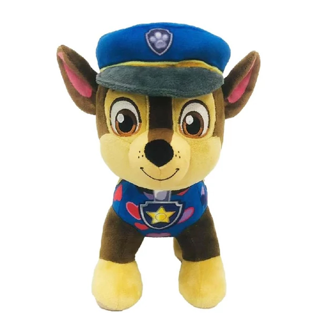 Plyšový Paw Patrol, 25 cm, stojaci - Chase