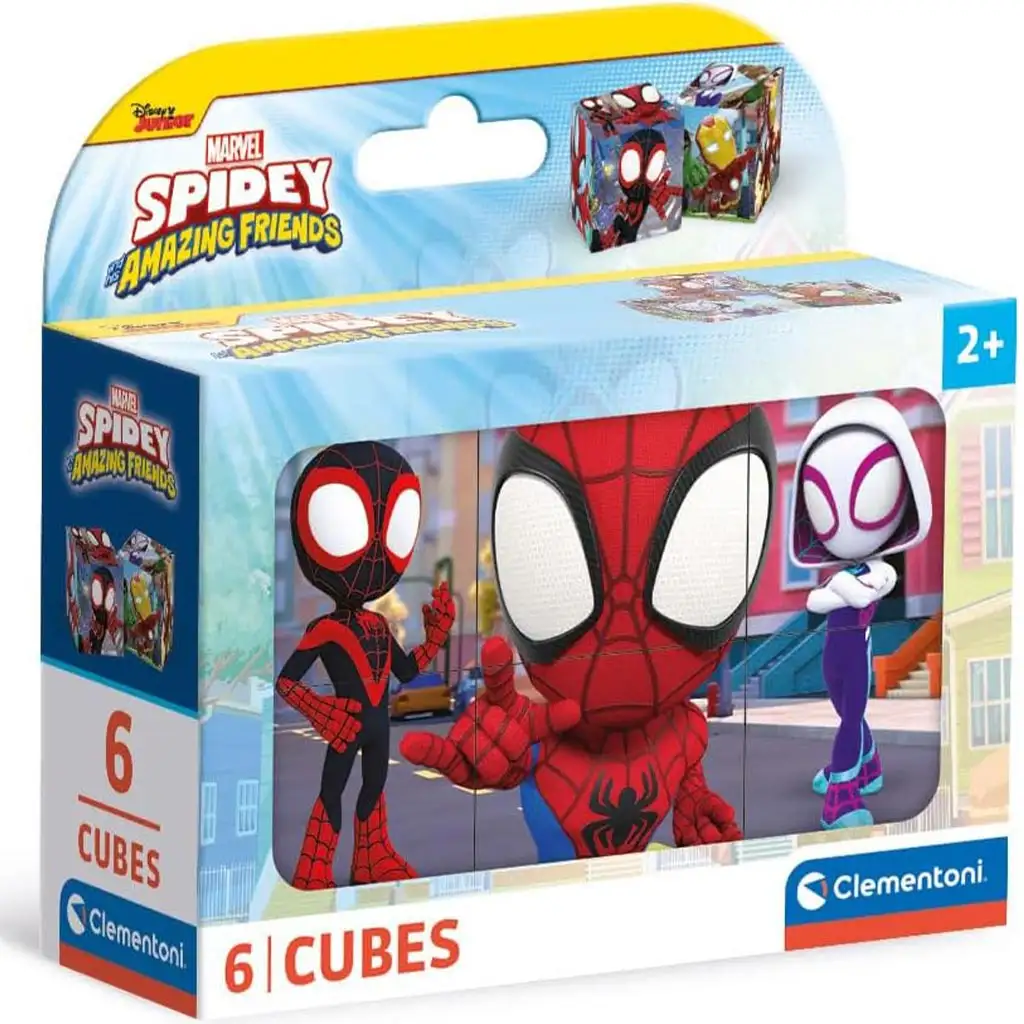 Póki a jeho úžasní priatelia 6-dielna rozprávková kocka - Clementoni