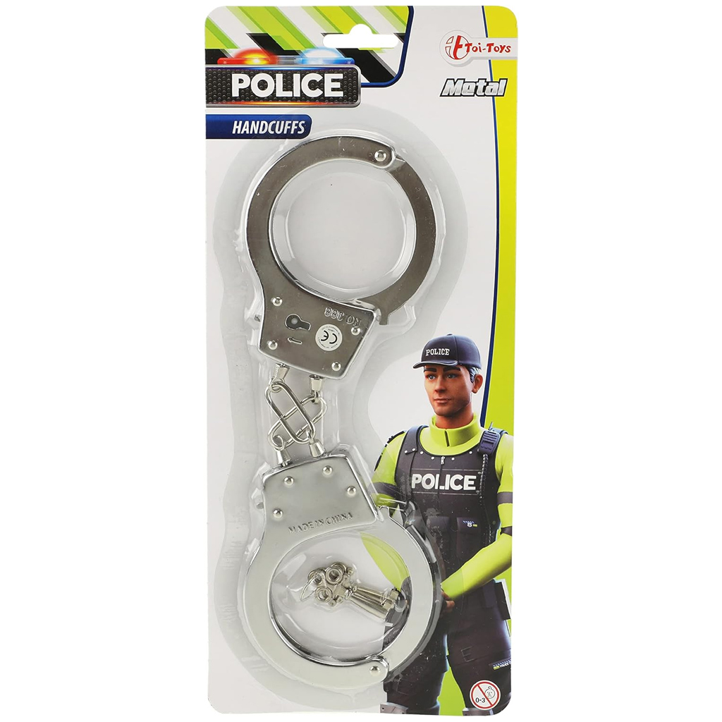 Policajné kovové hračkárske putá