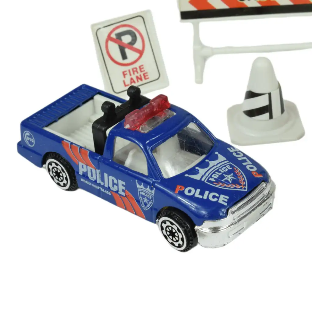 Police Set: Súprava policajných vozidiel a doplnkov v rôznych variantoch 1ks kép 6