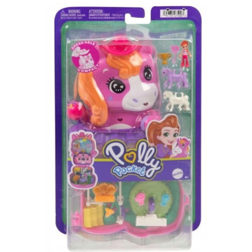 Polly Pocket: Stredná sada s poníkmi - Mattel kép 1