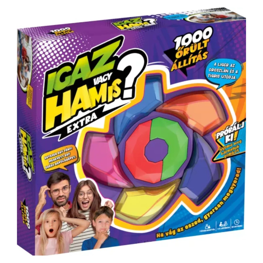 Pravda alebo lož Extra interaktívna spoločenská hra