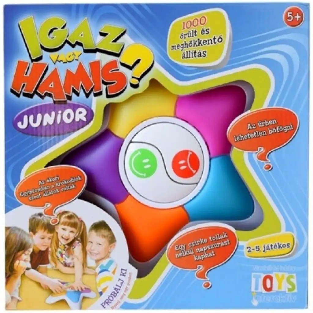 Pravda alebo lož? Junior spoločenská hra