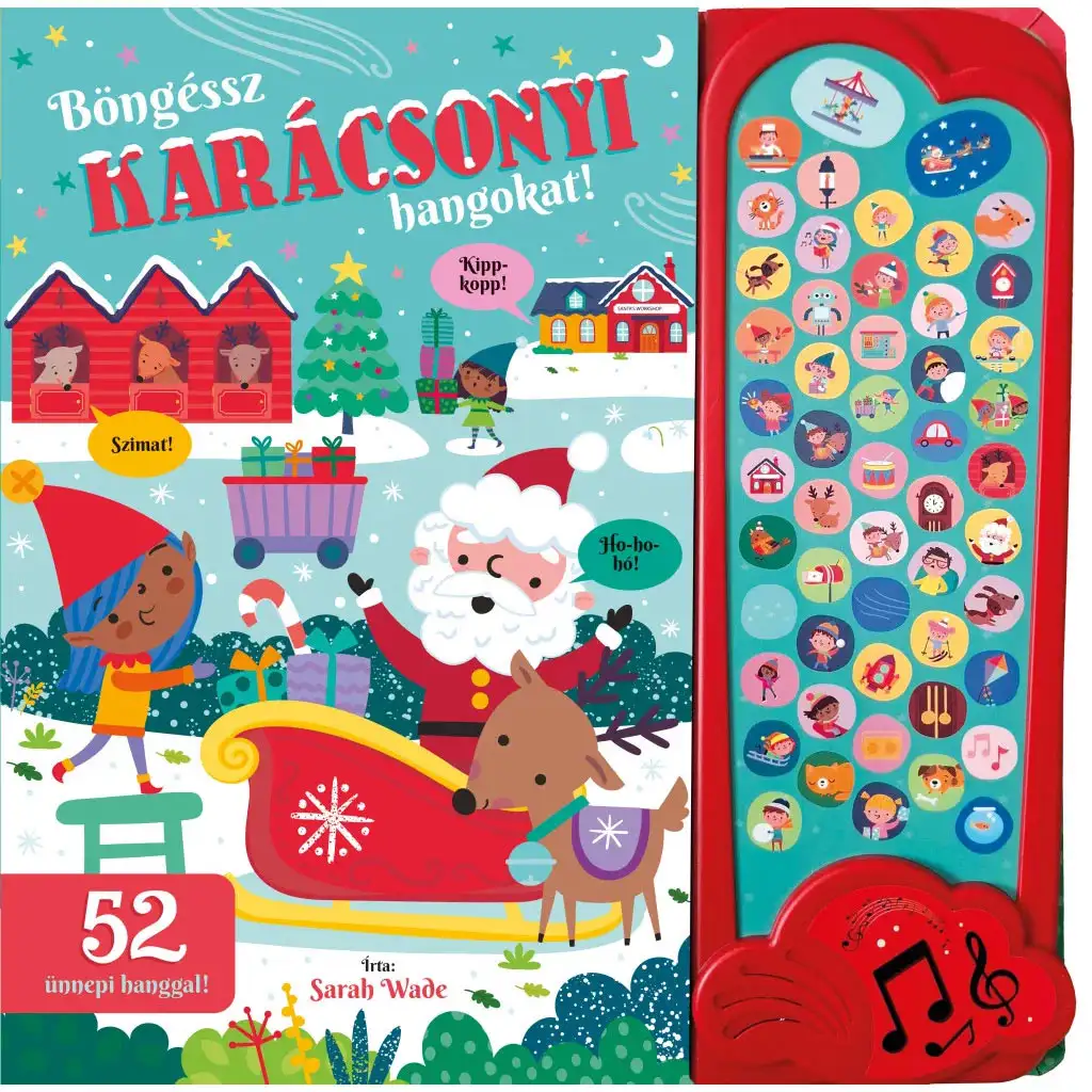 Prezeraj vianočné zvuky! Zábavná kniha