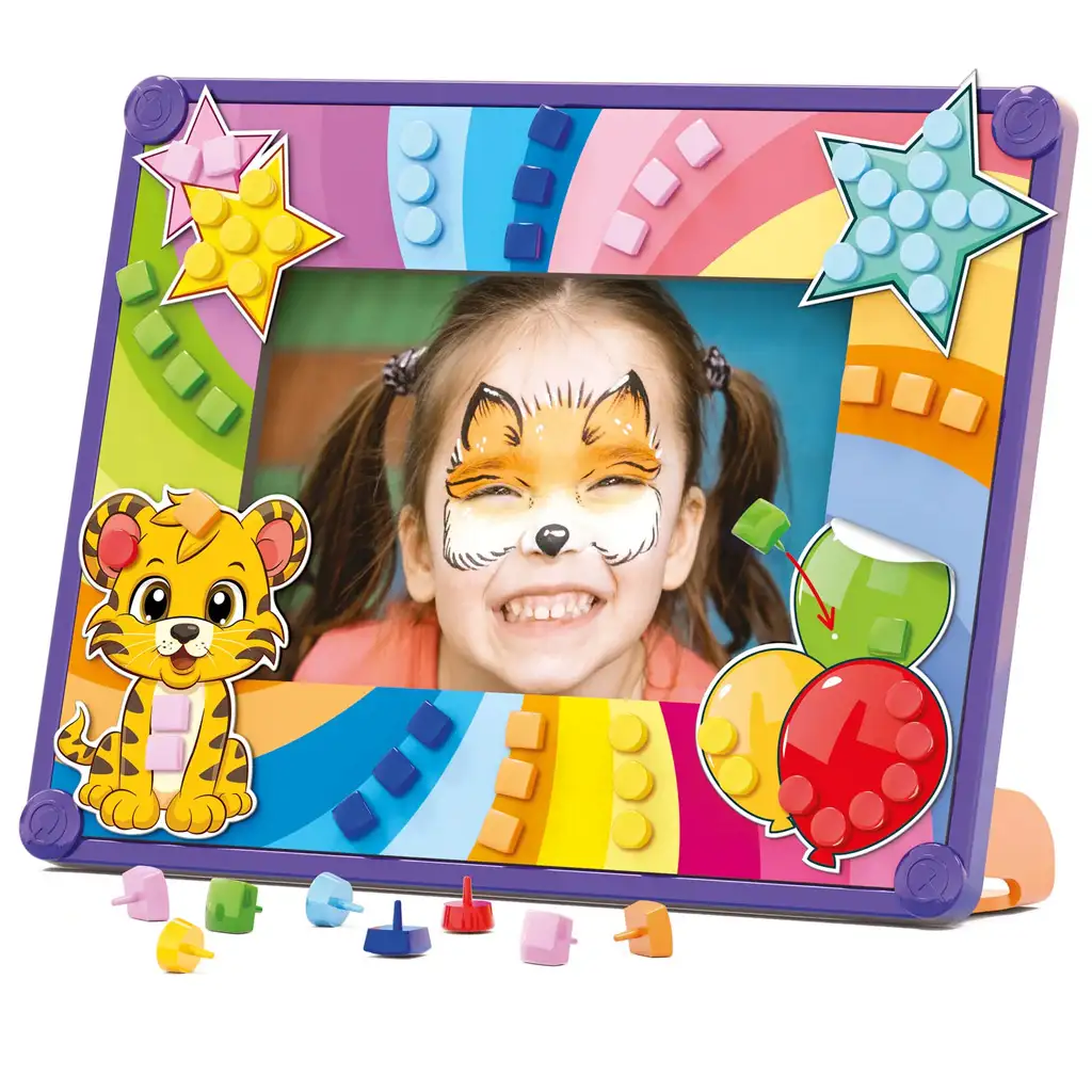 Quercetti: FantaFrame - Sada na výrobu obrázkových rámov s doplnkami kép 5