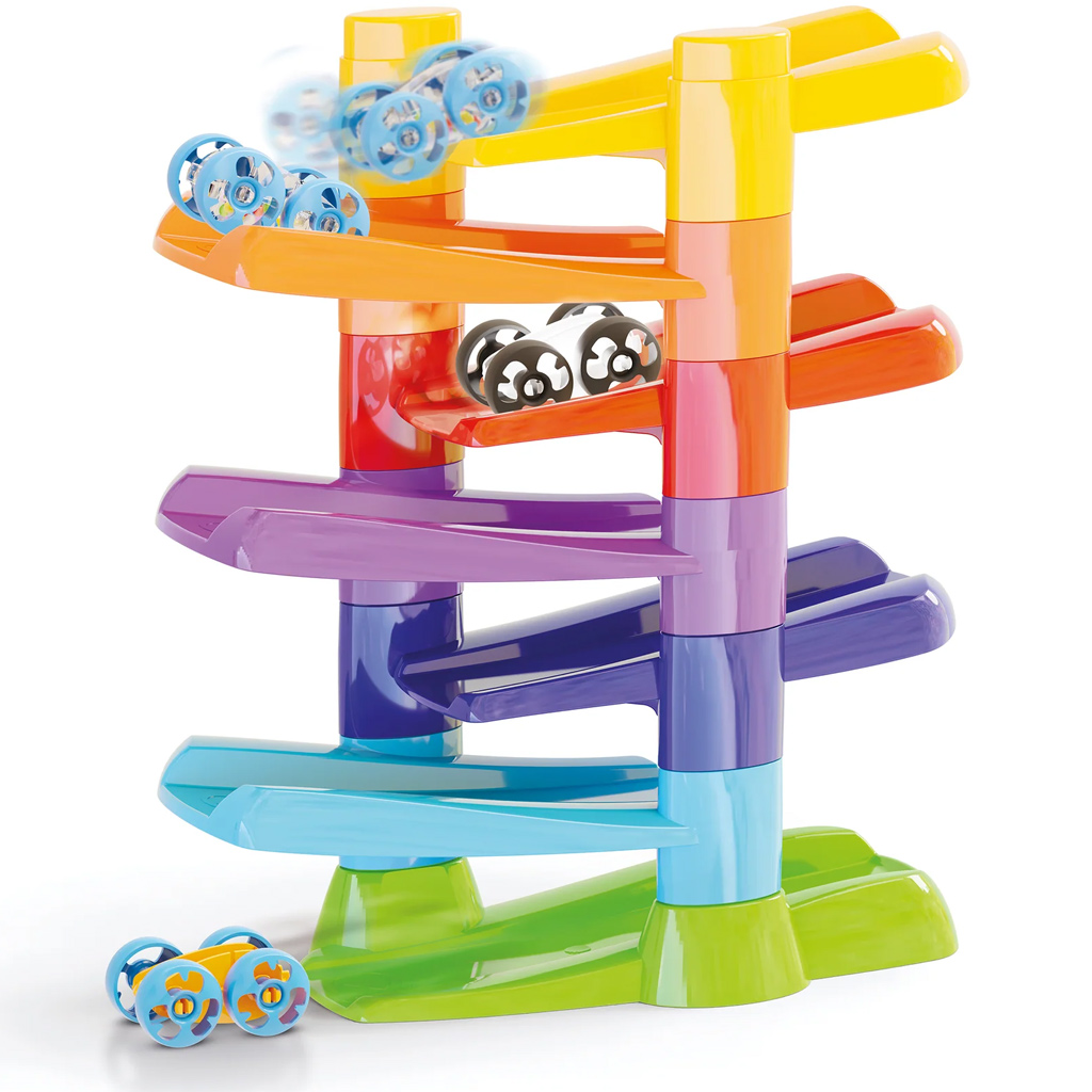 Quercetti: Flip Car špirálová veža autodráha set kép 2