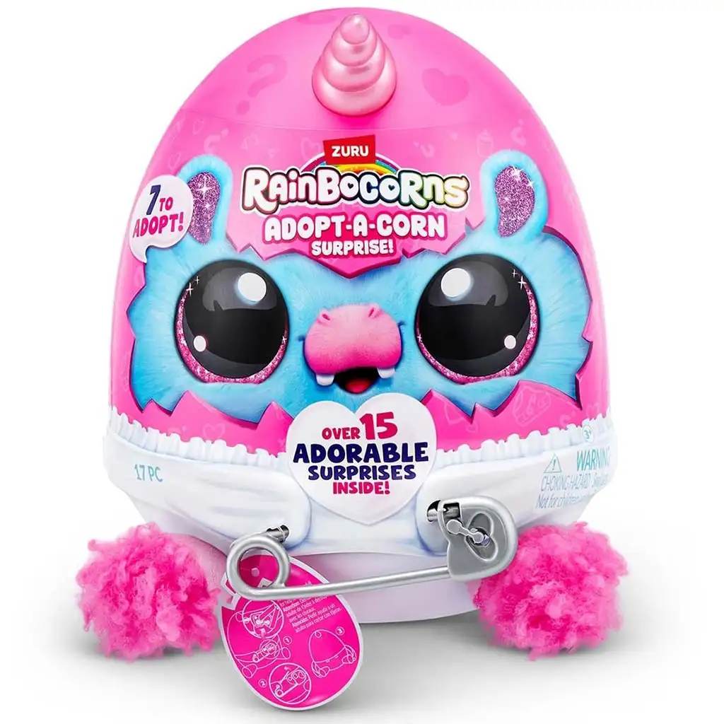 Rainbocorns: Adopt-a-Corn prekvapivá plyšová figúrka v rôznych variantoch 1ks