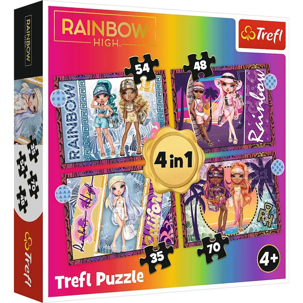 Rainbow High 4 v 1 puzzle - Trefl kép 1