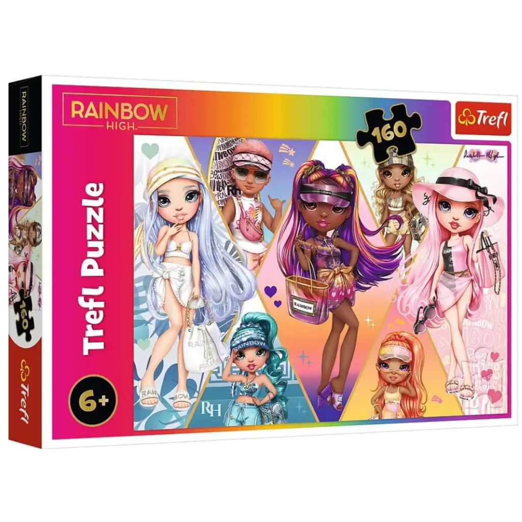 Rainbow High kamarátky 160-dielne puzzle - Trefl kép 1