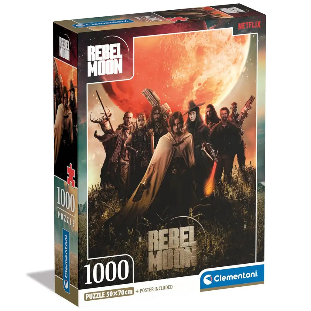 Rebel Moon: Dieťa ohňa 1000-dielne puzzle - Clementoni