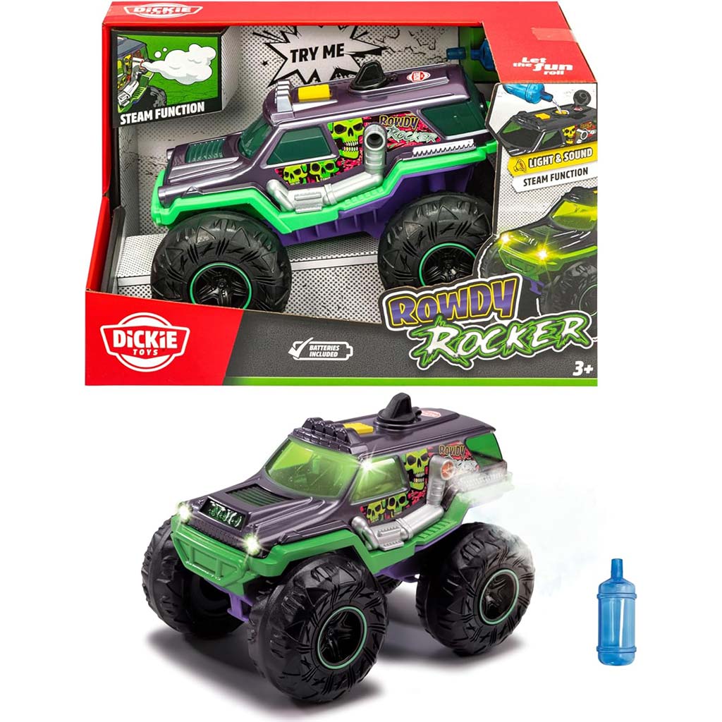 Rowdy Rocker monster truck so svetlom a zvukom - Dickie Toys