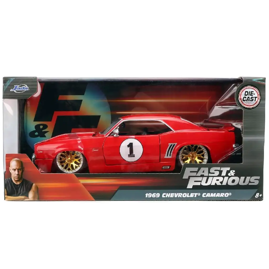 Rýchlo a zbesilo: 1967 Chevrolet Camaro 1/24 - Simba Toys kép 1