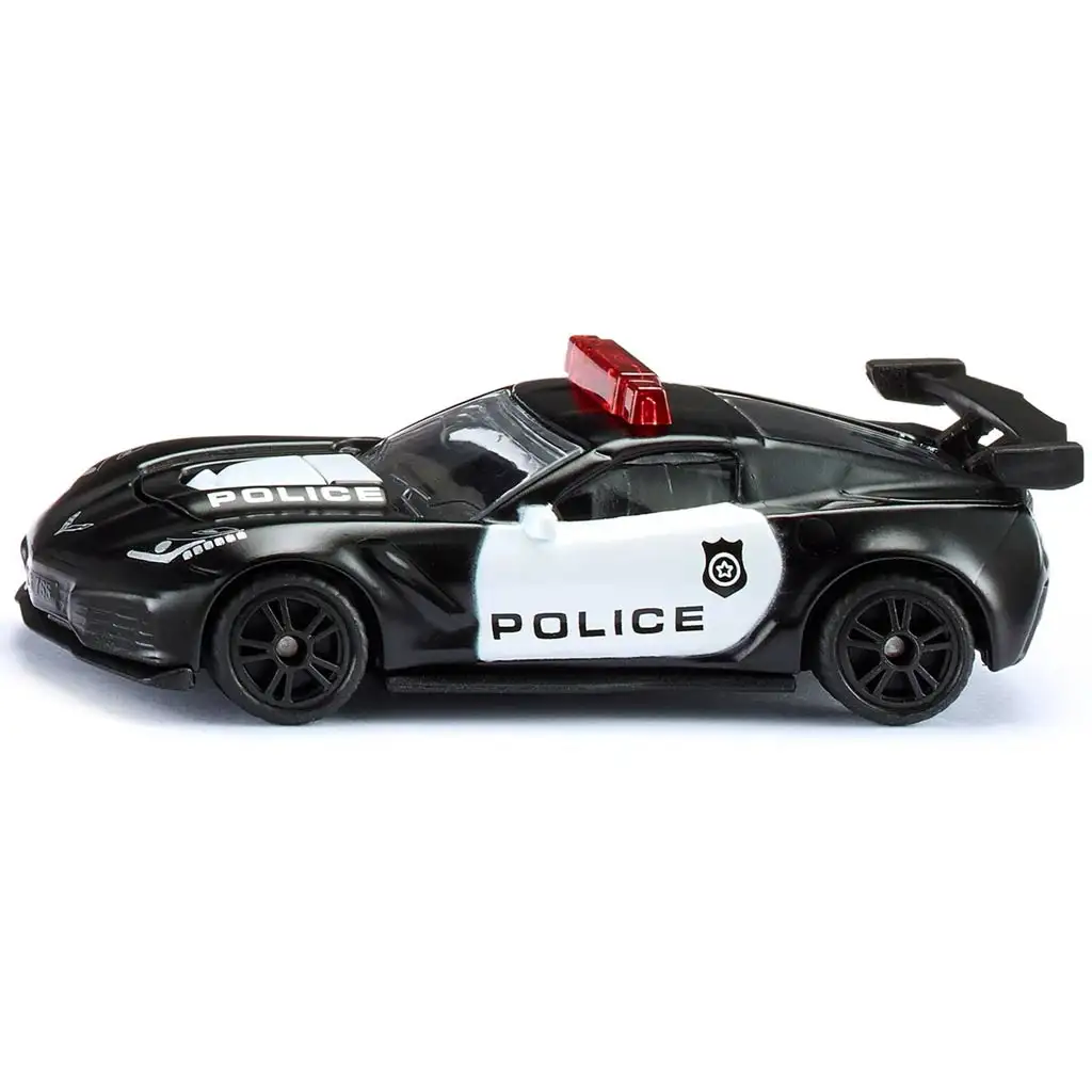 SIKU Chevrolet Corvette ZR1 Police autíčko 1/64