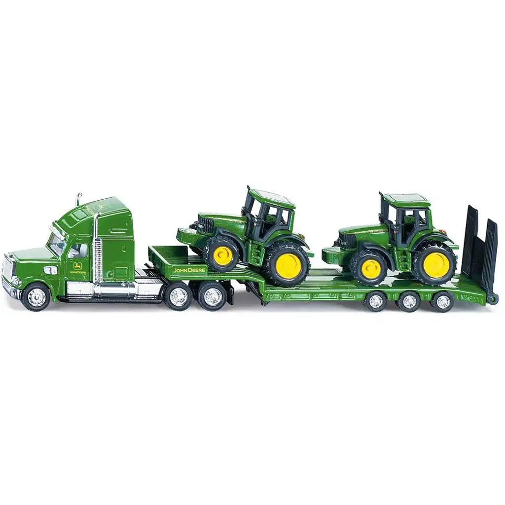 SIKU Kamión s traktormi John Deere herná súprava 1/87