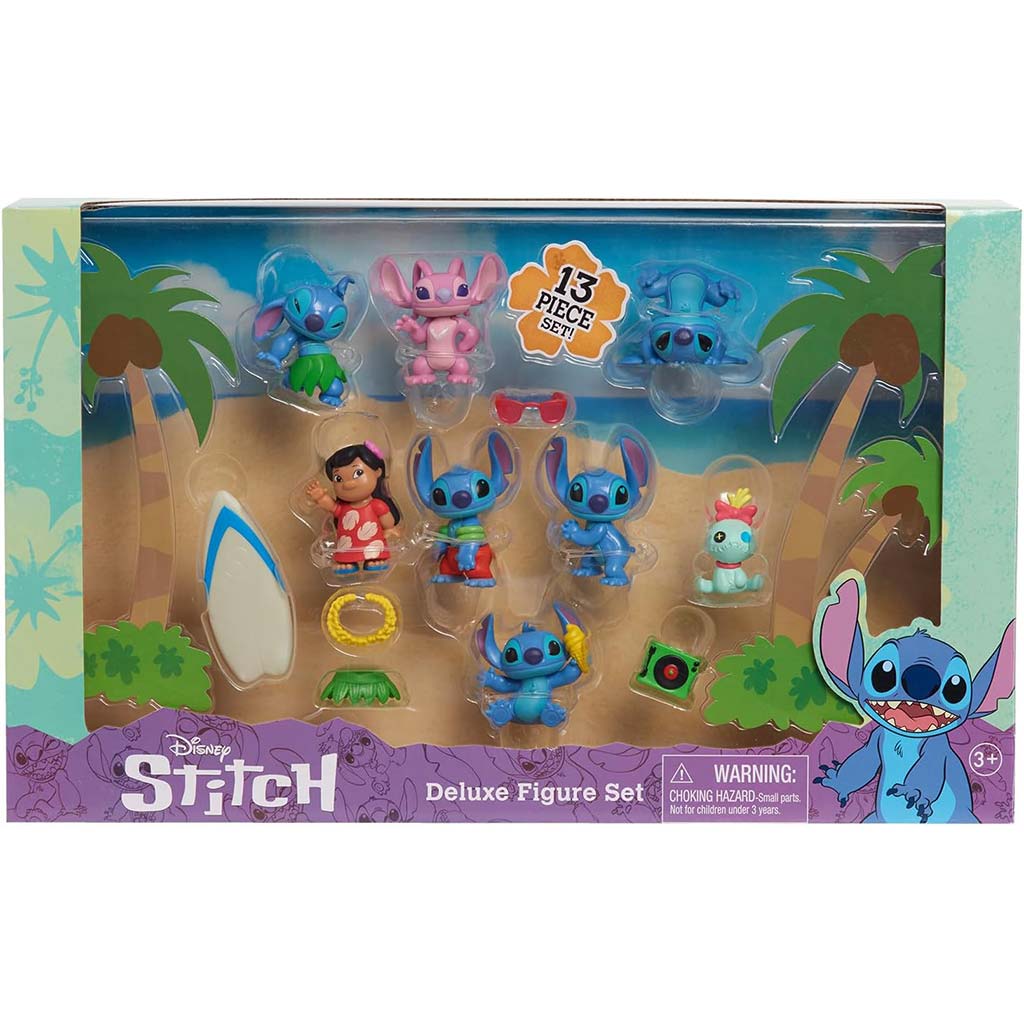 Sada deluxe figúrok Lilo & Stitch, 11 kusov
