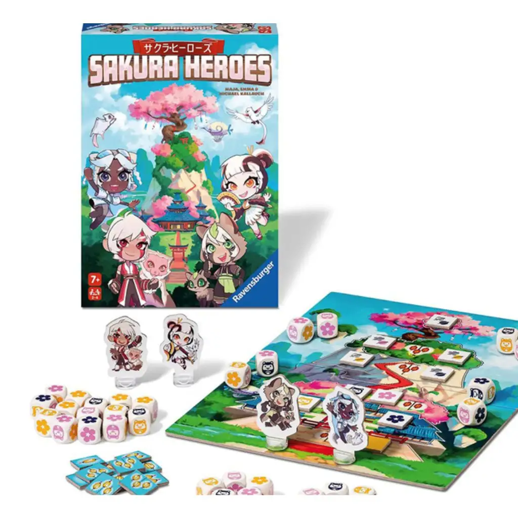 Sakura Heroes spoločenská hra - Ravensburger kép 2