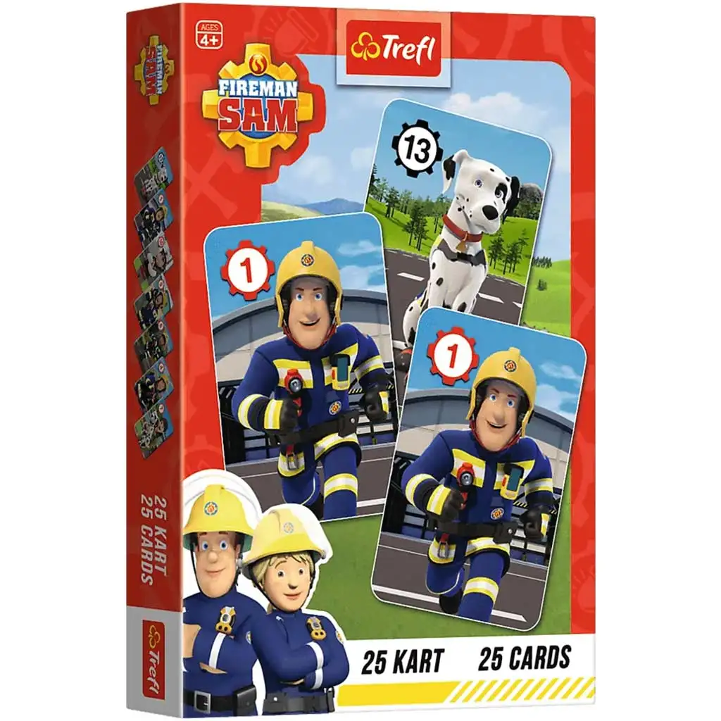 Sam hasič: čierny Peter kartová hra - Trefl
