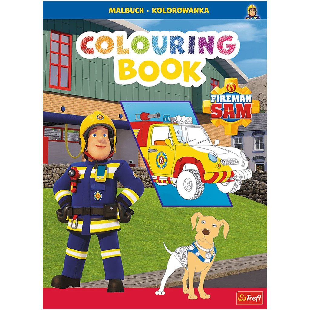 Sam, hasič omaľovánka – Trefl