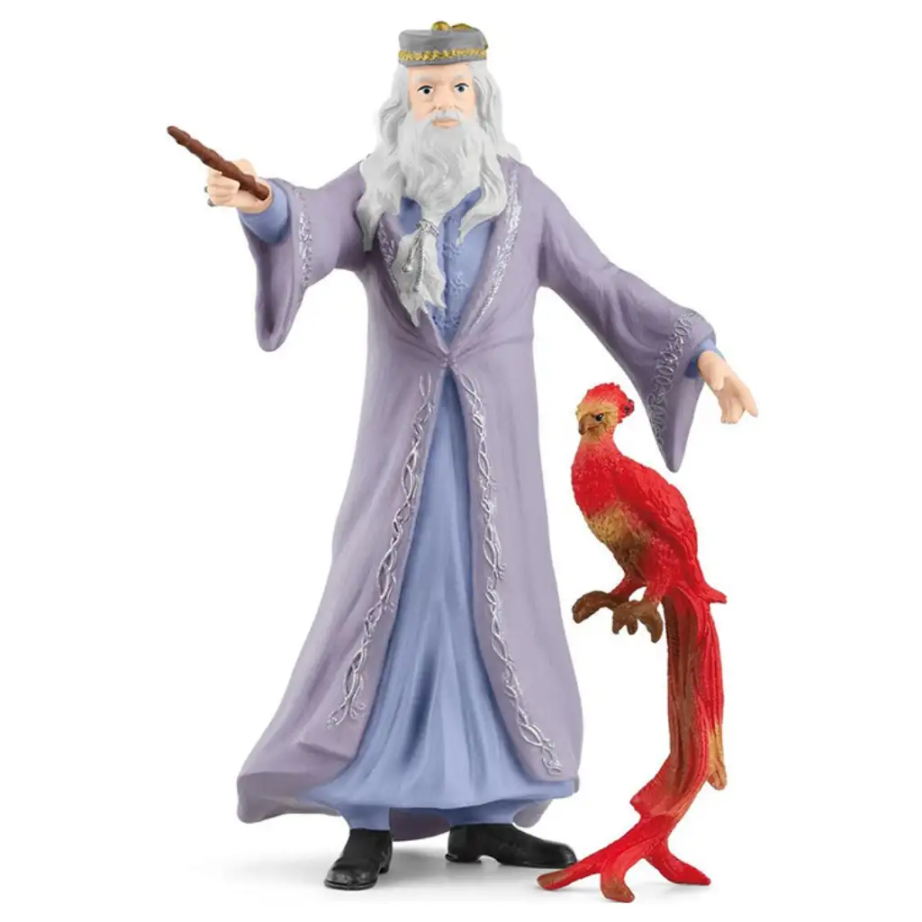Schleich: Harry Potter Dumbledore a Fawkes figúrková sada (42637) kép 2