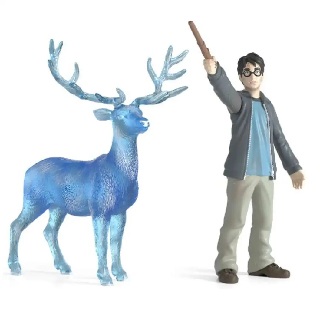 Schleich: Harry Potter Harry a patronus figúrka set kép 2