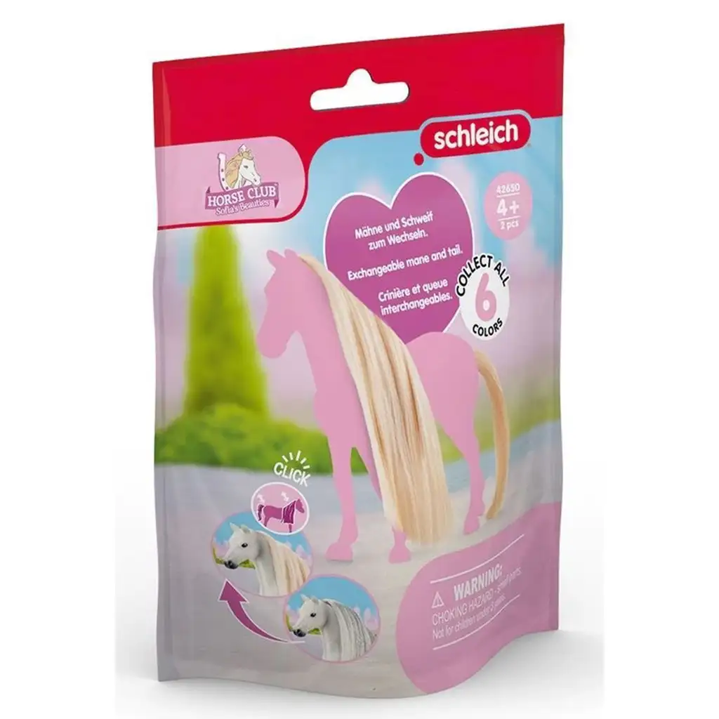 Schleich Horse Club: Sofias Beauties - Sada doplnkov pre blond hrivu a chvost (42650)