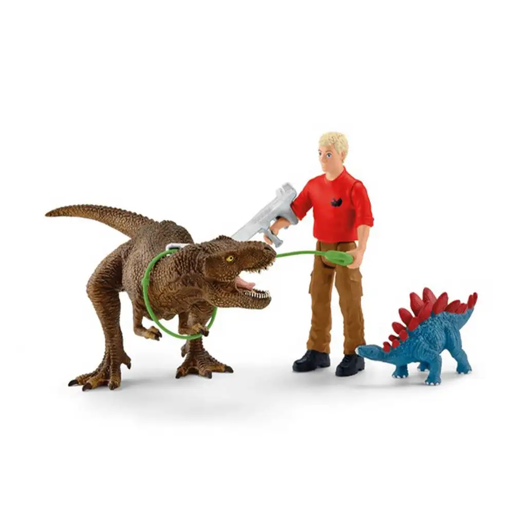 Schleich: Útočný set Tyrannosaurus Rex (41465) kép 2