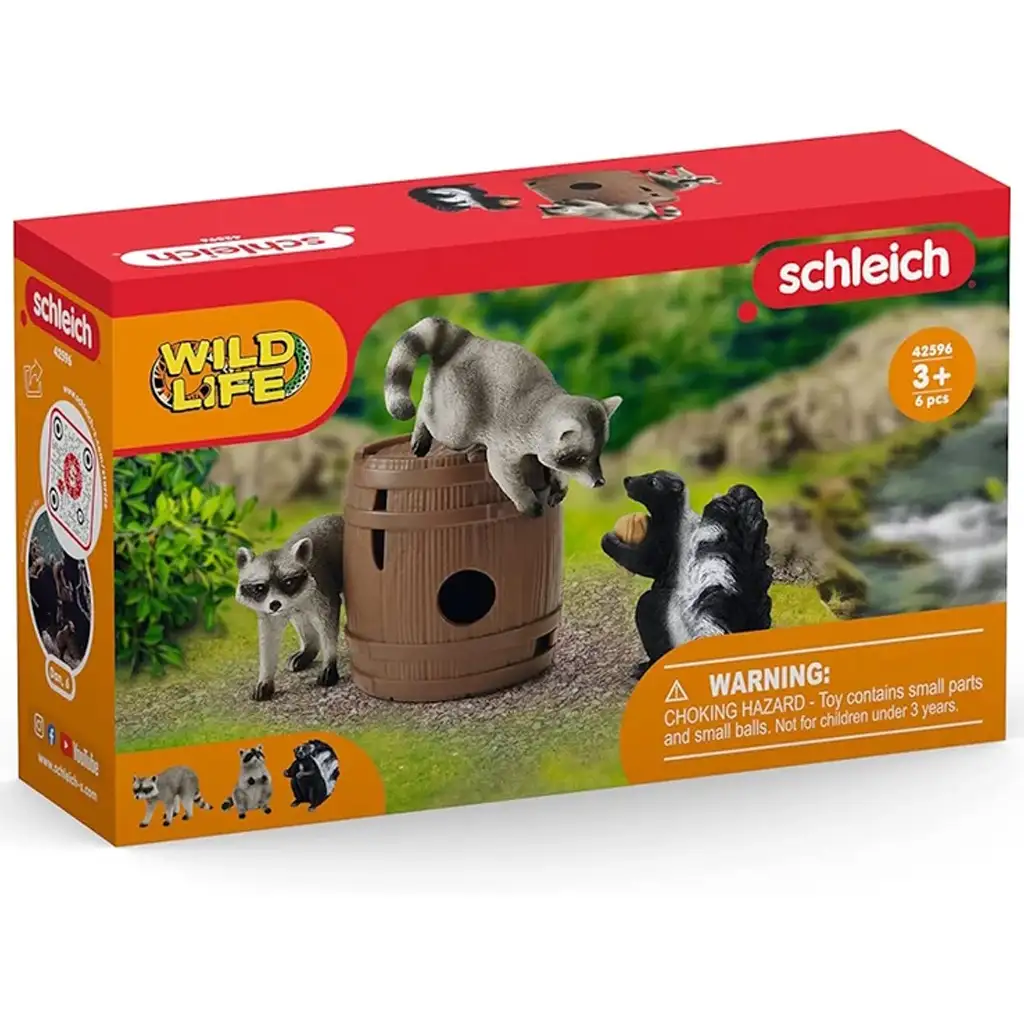 Schleich: Wild Life - Zábava s orechom figúrkový set (42596) kép 3