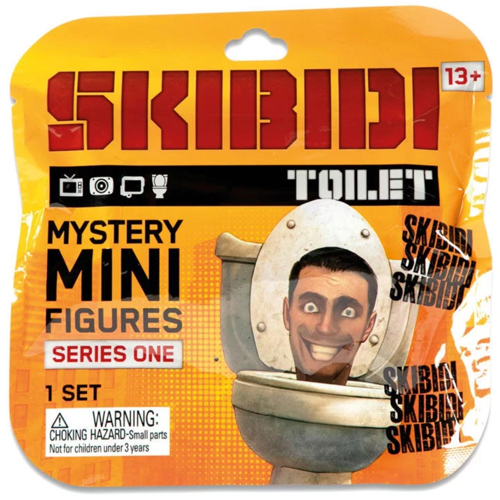 Skibidi Toilet WC prekvapivá minifigúrka sada 1 ks
