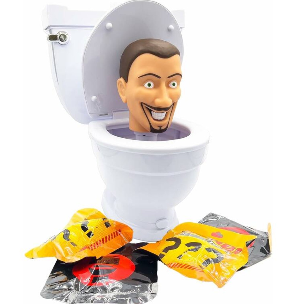 Skibidi Toilet WC prekvapovací set 1 ks kép 2
