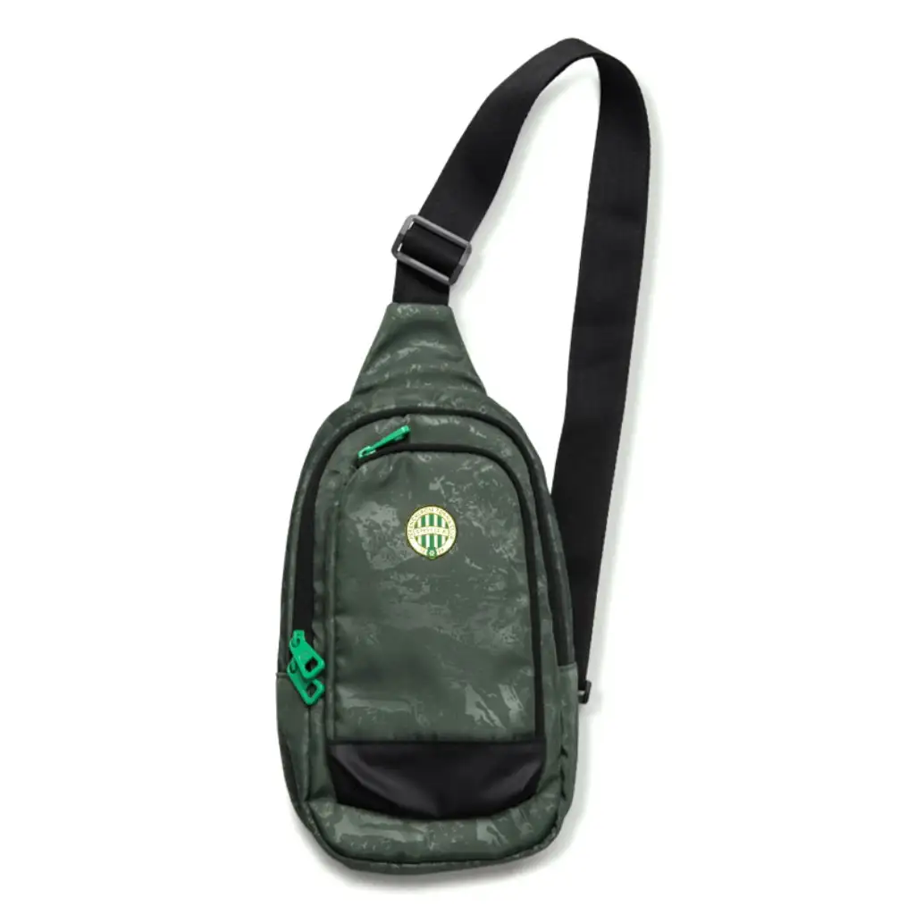 Školská taška s krížovým popruhom s erbom Fradi