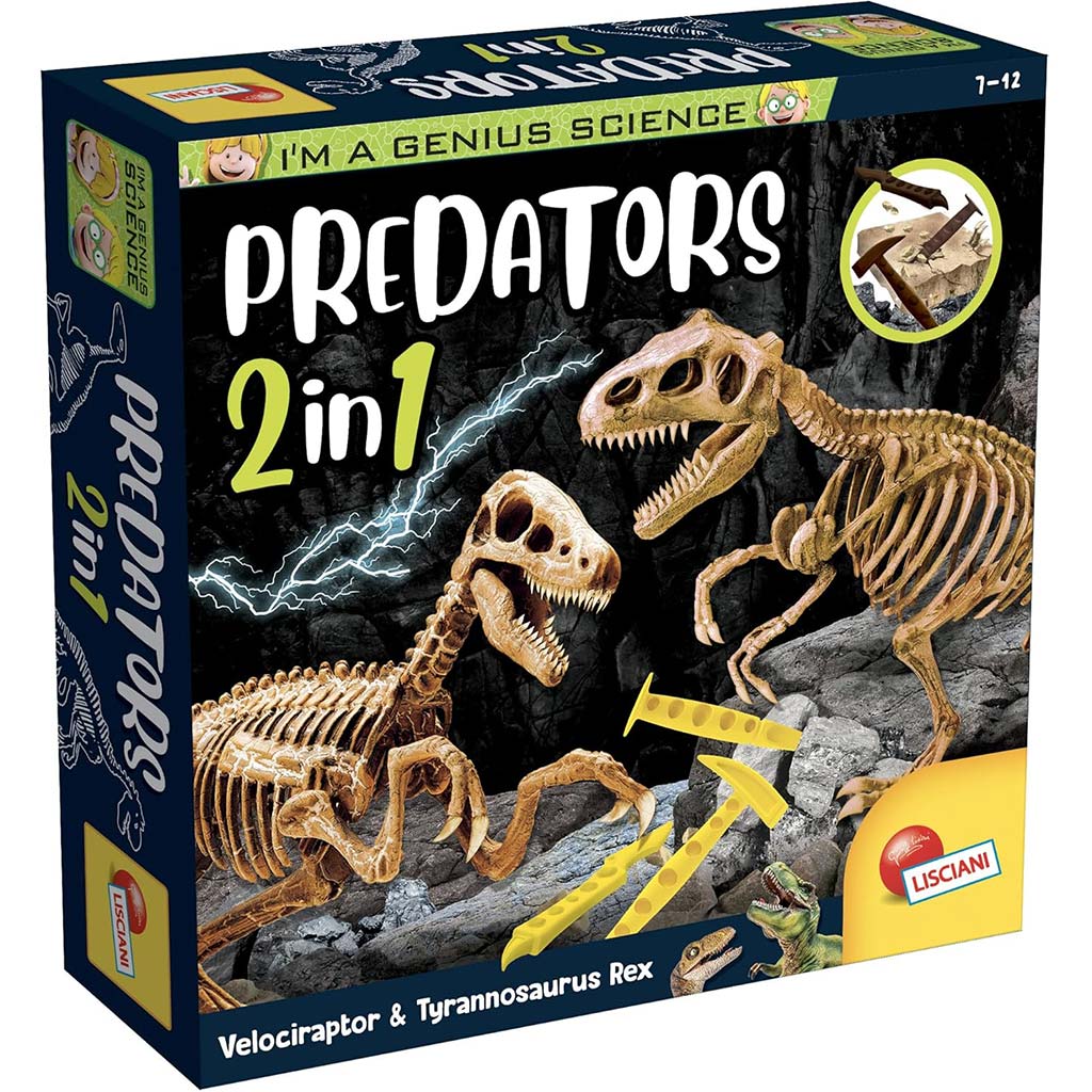 Som Genius Predator 2 v 1 archeologická súprava - Lisciani
