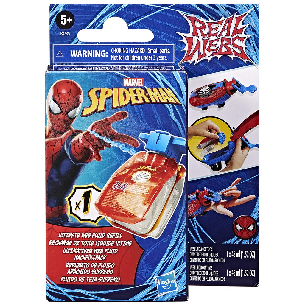 Spider-Man: Real Webs Ultimate náhradná náplň do vystreľovača pavučín - Hasbro