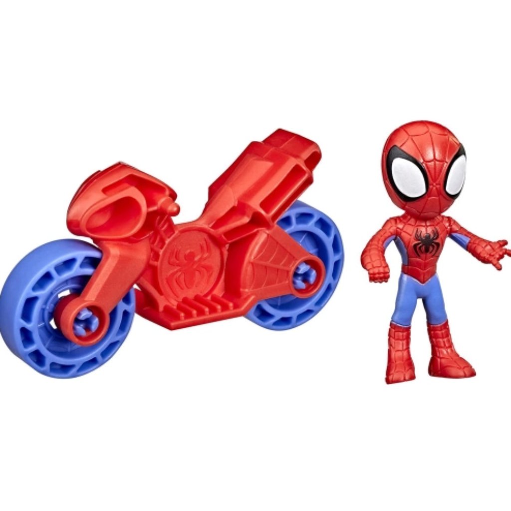Spider-Man a jeho úžasní priatelia: Spider-Man a jeho motorka hracia súprava - Hasbro kép 2