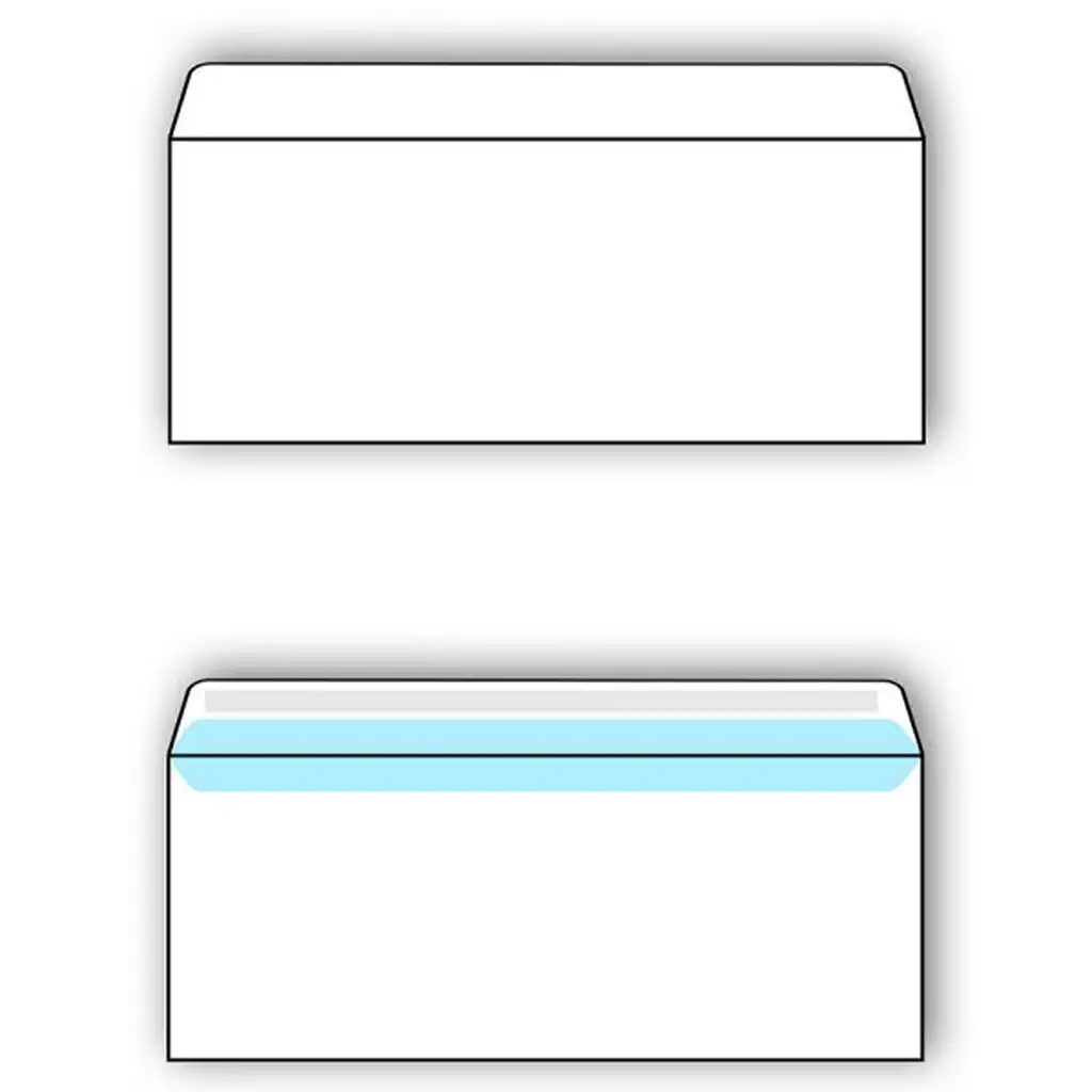 Spirit: Biela obálka LA/4 11x23cm balenie 100 ks kép 2